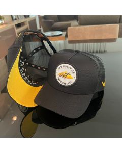 Bone VRT montain como aba inferior amarelo ouro