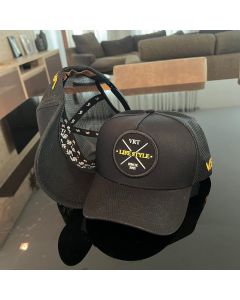 Bone VRT All Black Life Style amarelo Ouro